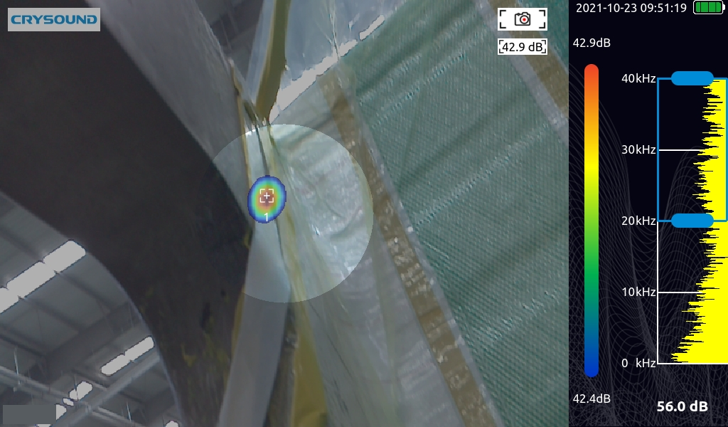 声学成像如何检测真空泄漏？