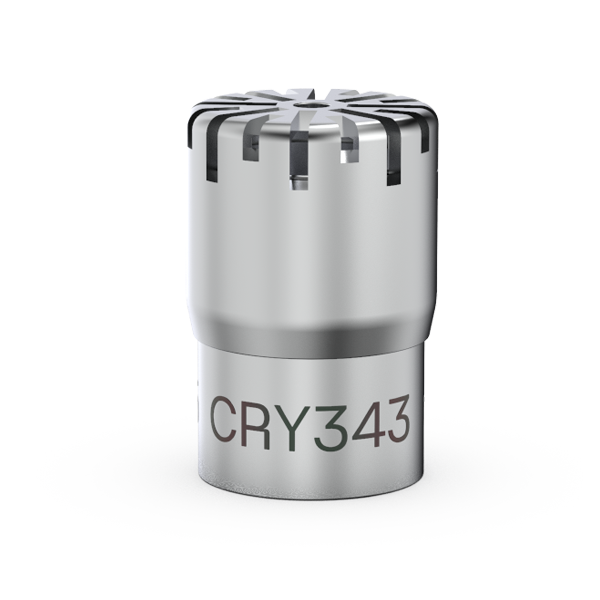 CRY343 1/4 "自由场、预极化、超高频传声器