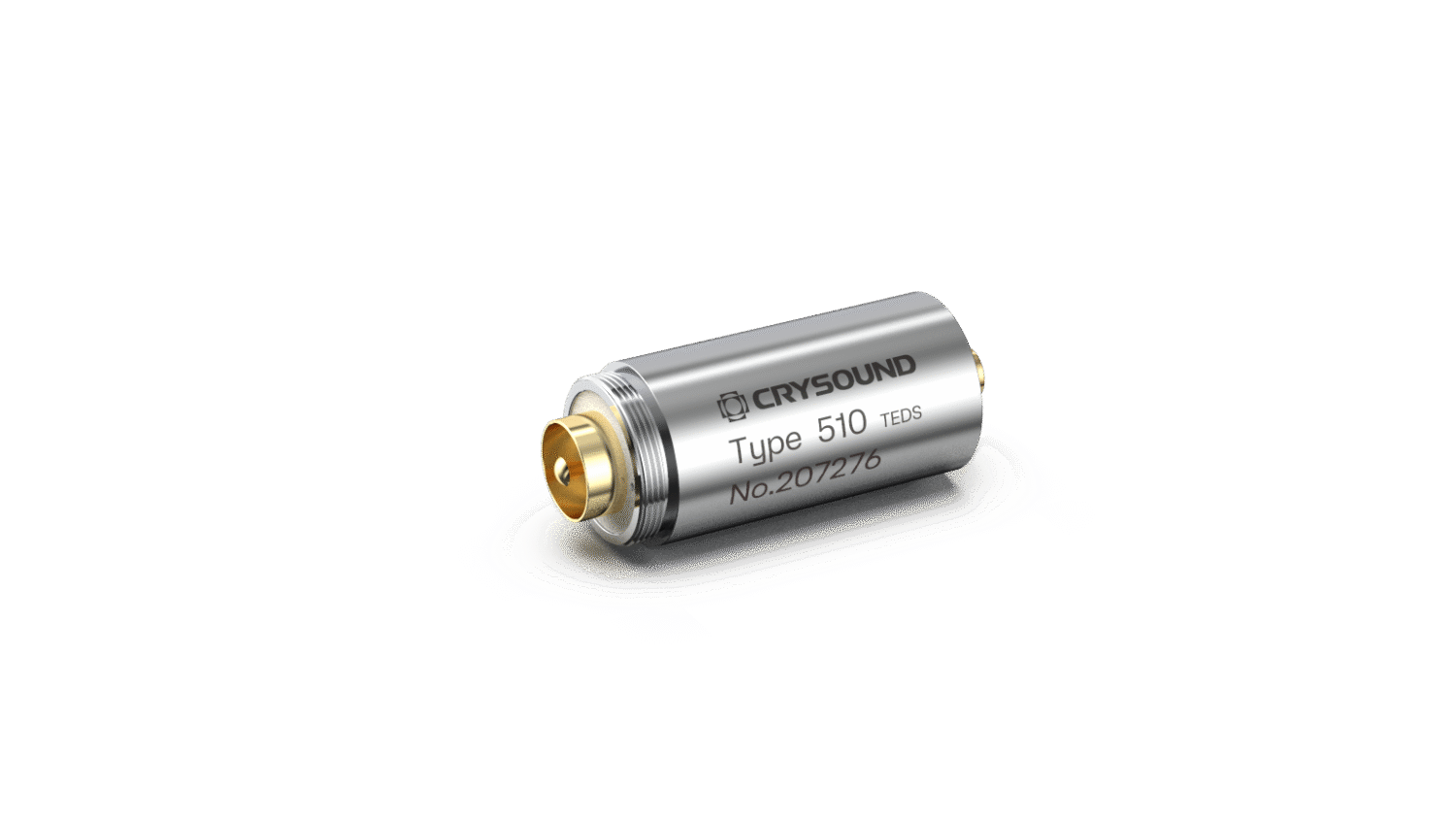 CRY510 1/2” IEPE传声器前置放大器，SMB接口，TEDS， 短款
