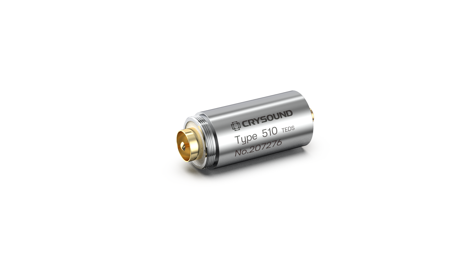 CRY510 1/2” IEPE传声器前置放大器，SMB接口，TEDS， 短款