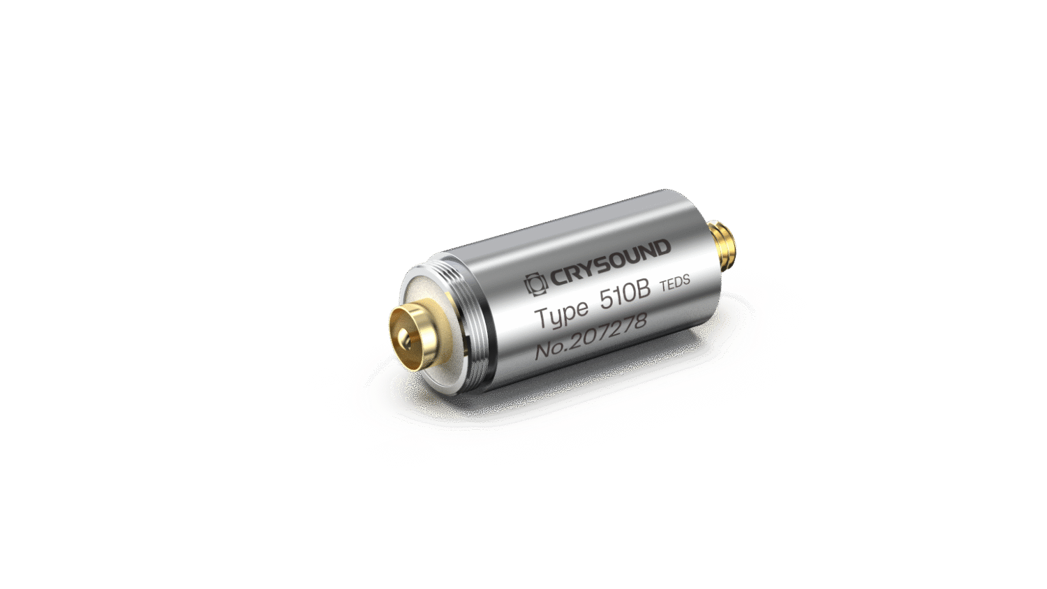 CRY510B 1/2” IEPE传声器前置放大器，10-32UNF接口，TEDS，短款