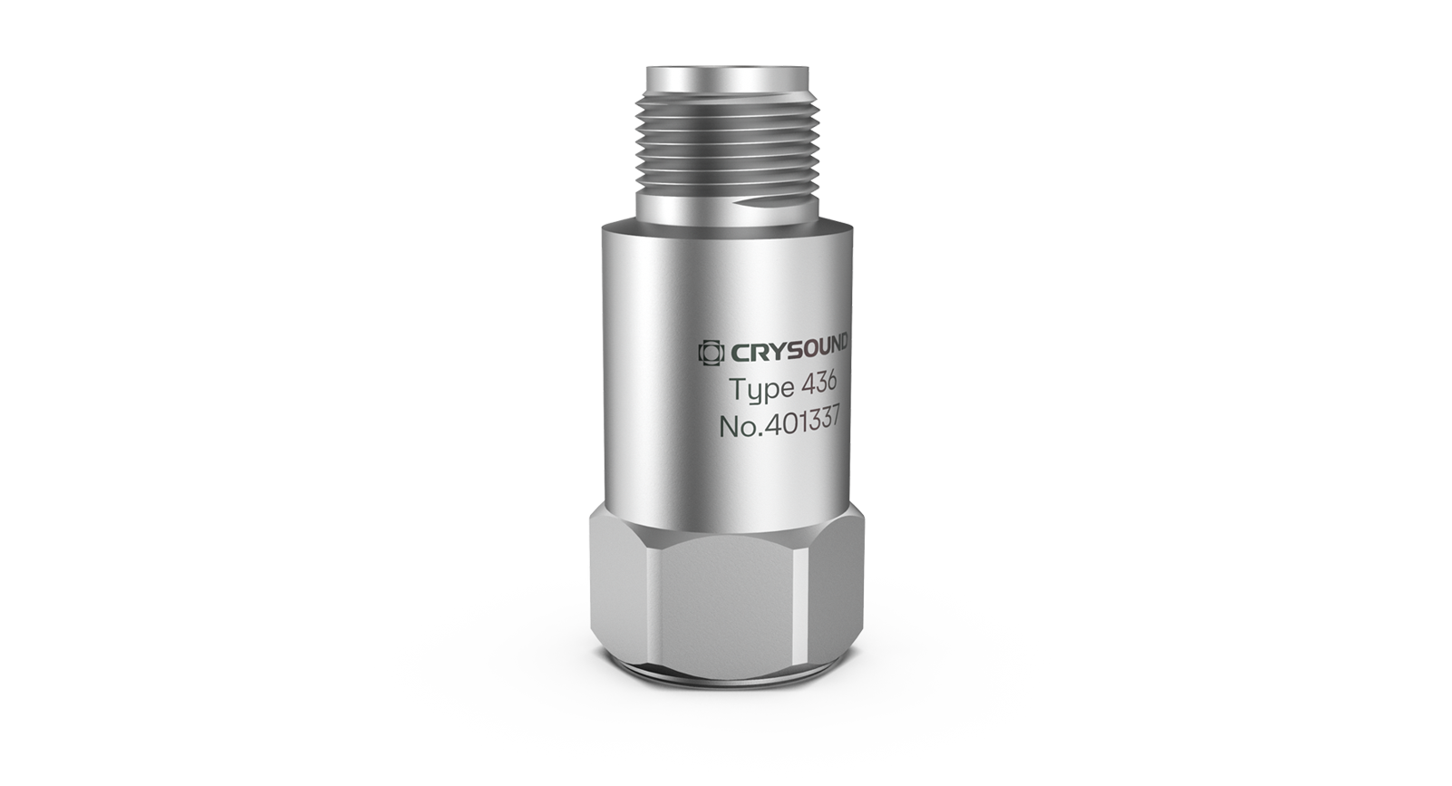 CRY436 IEPE加速度计，单轴，100mv/g，±50g pk，1Hz ~ 12kHz
