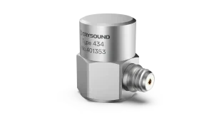 CRY434 IEPE加速度计，单轴，100mv/g，±50g pk，0.5Hz ~ 8kHz