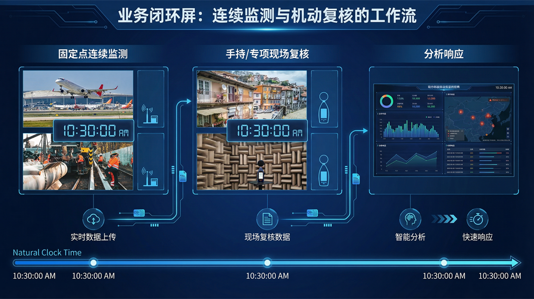 从连续监测到现场复核，形成噪声防控闭环