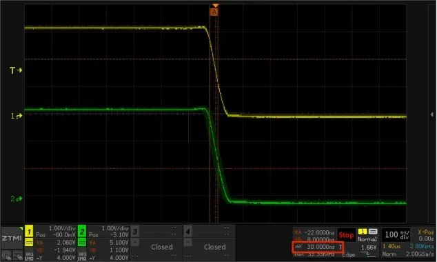 image 18 - 兆华电子CRYSOUND:声学测试专家 - 测量美好声音 两台 SonoDAQ 设备 1PPS 信号24h边沿抖动测试