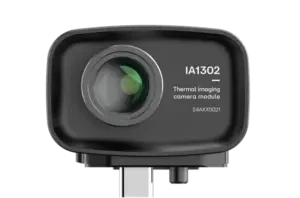 CRYSOUND IA1302红外热像模块，采用紧凑机身设计并配备USB-C接口